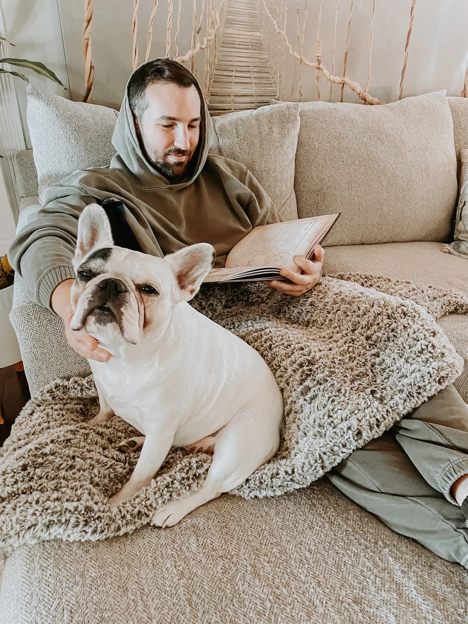 Knit Kit - The Fuzzy Wuzzy Lap Blanket