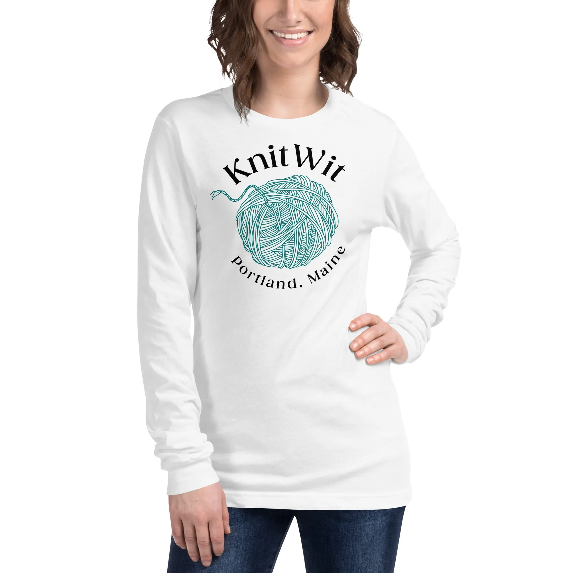 KnitWit Unisex Long Sleeve Tee