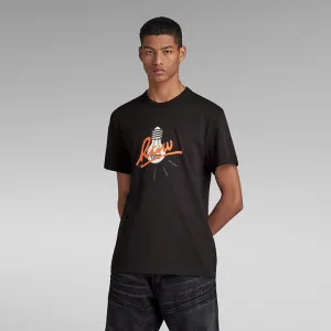 Light Bulb T-Shirt (Black) - GD239053366484