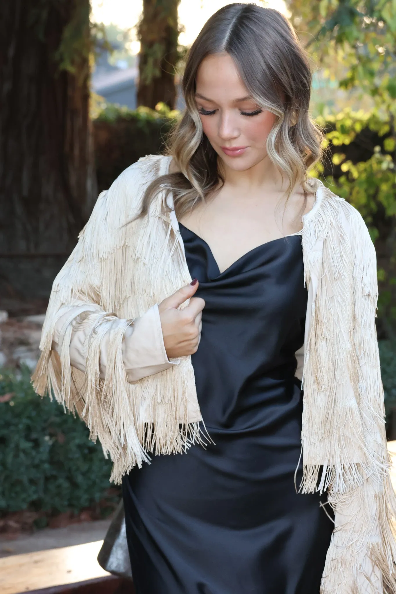 Livin' on Love Fringe Jacket