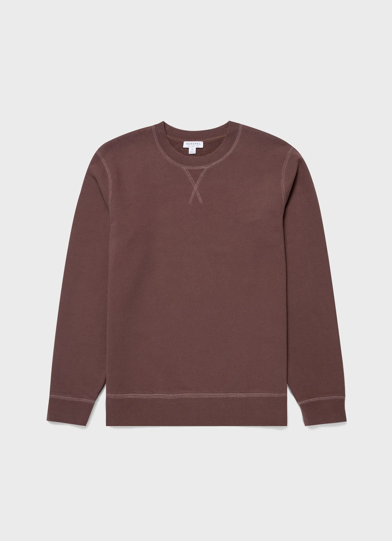 Men's Loopback Sweatshirt in Brown