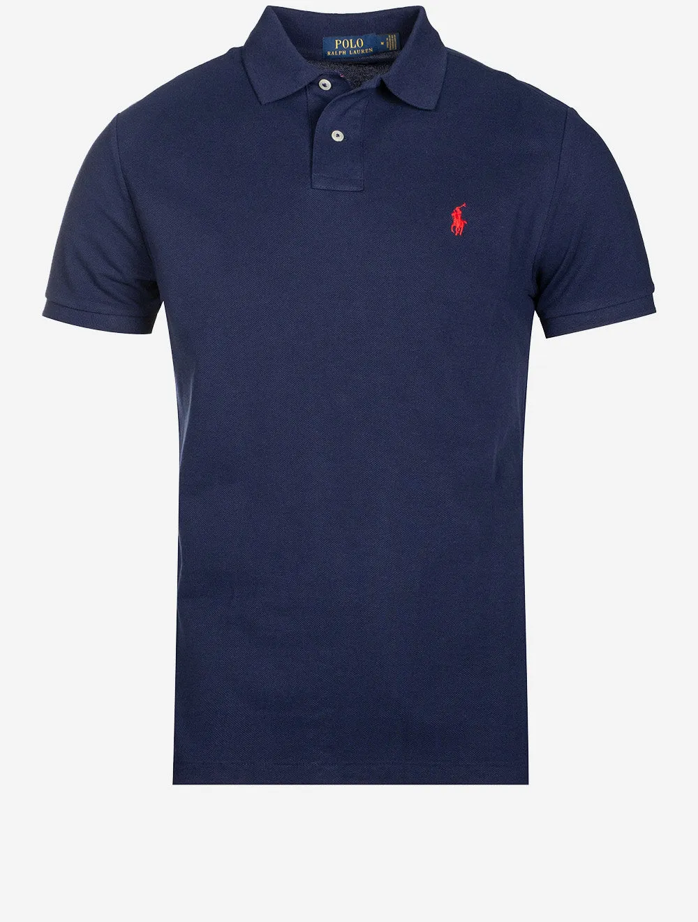 Mesh Polo Shirt Light Navy