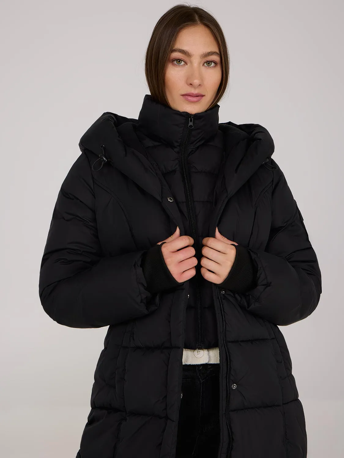 Mid-Length Fooler Puffer Jacket