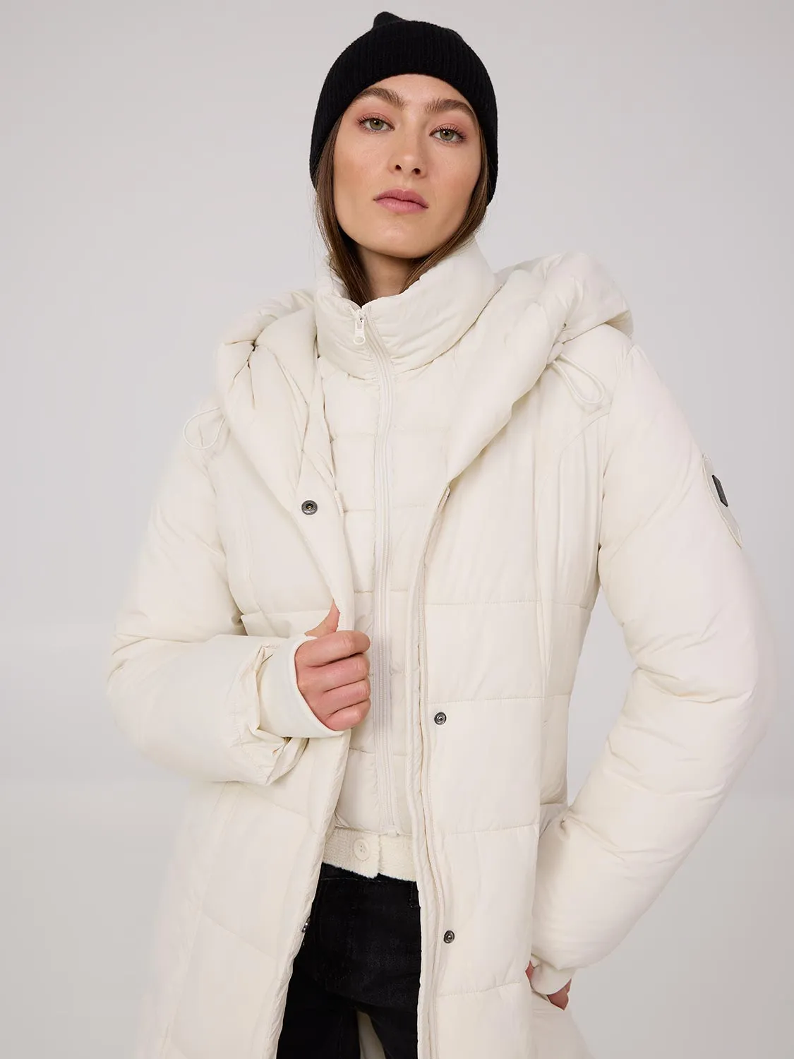 Mid-Length Fooler Puffer Jacket