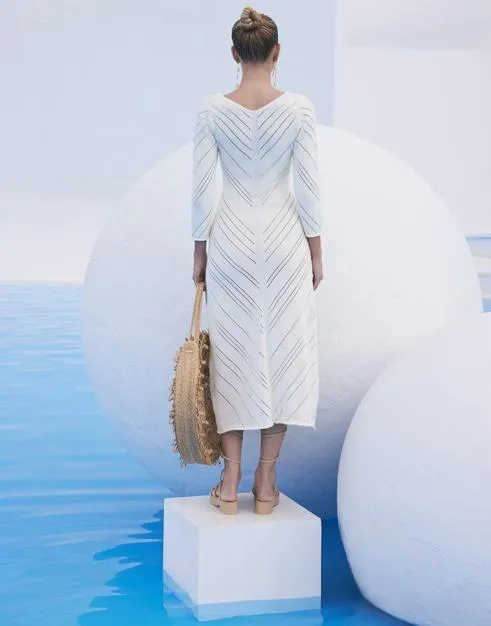 Off White Jhene Knit Dress