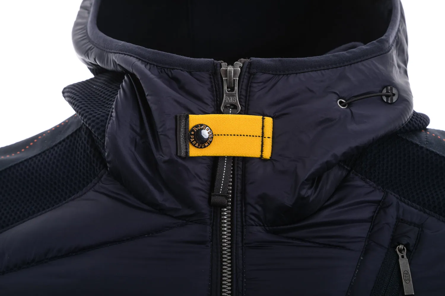 Parajumpers Nolan Quilted Hooded Jacket in Navy