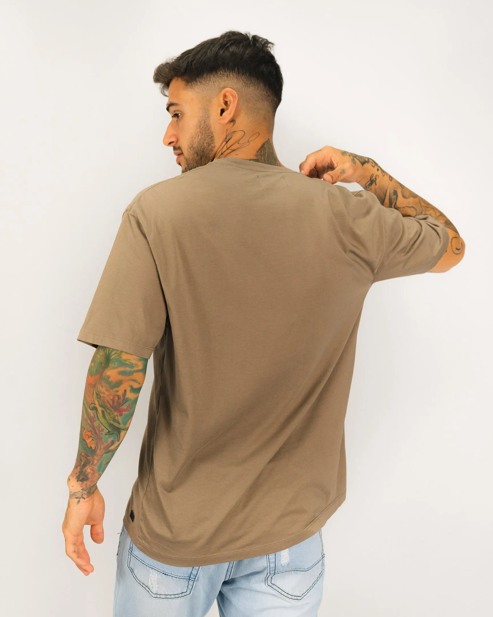 Premium Pima Tee - Cocoa