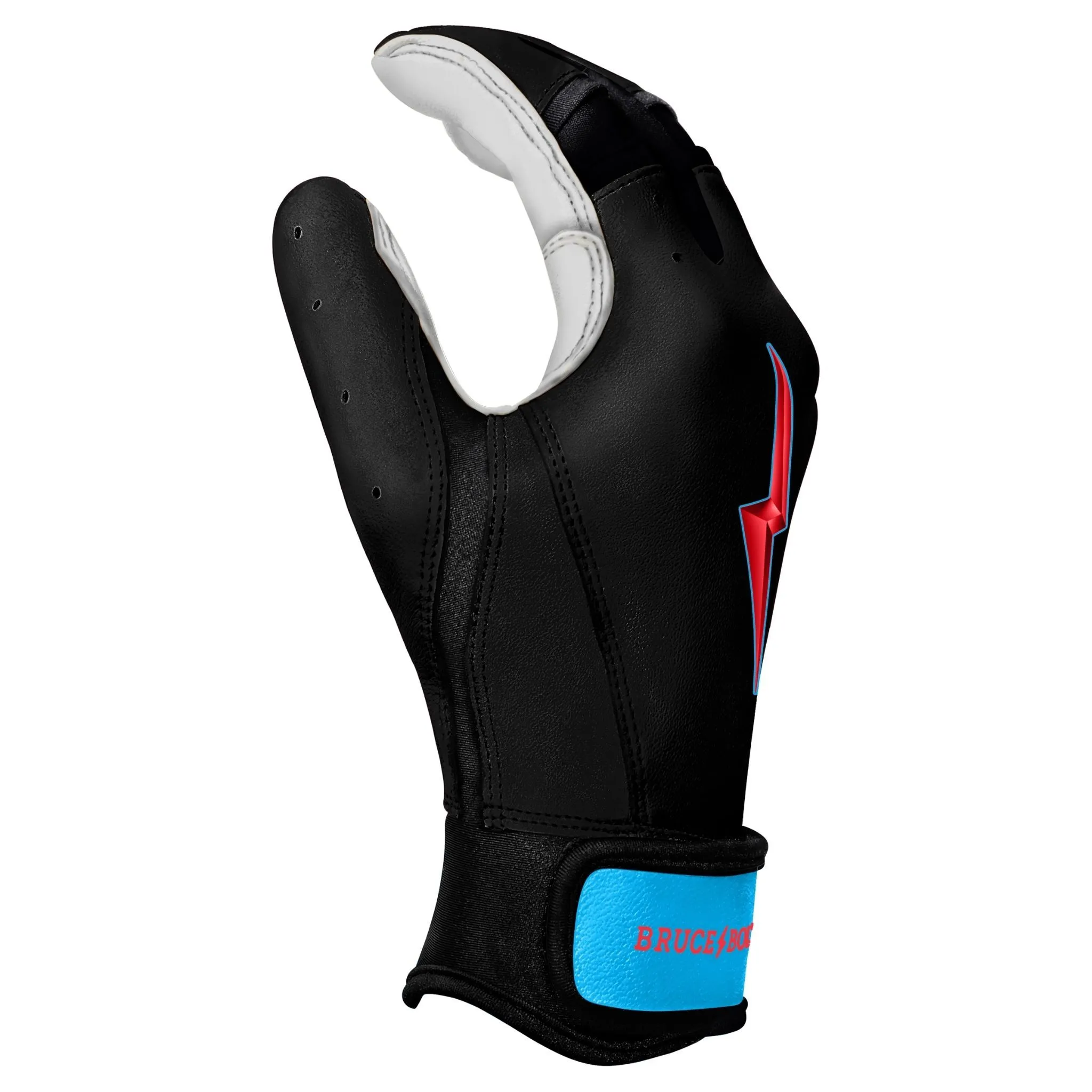 PREMIUM PRO Creator Series Short Cuff Batting Gloves | MIAMI BLACK