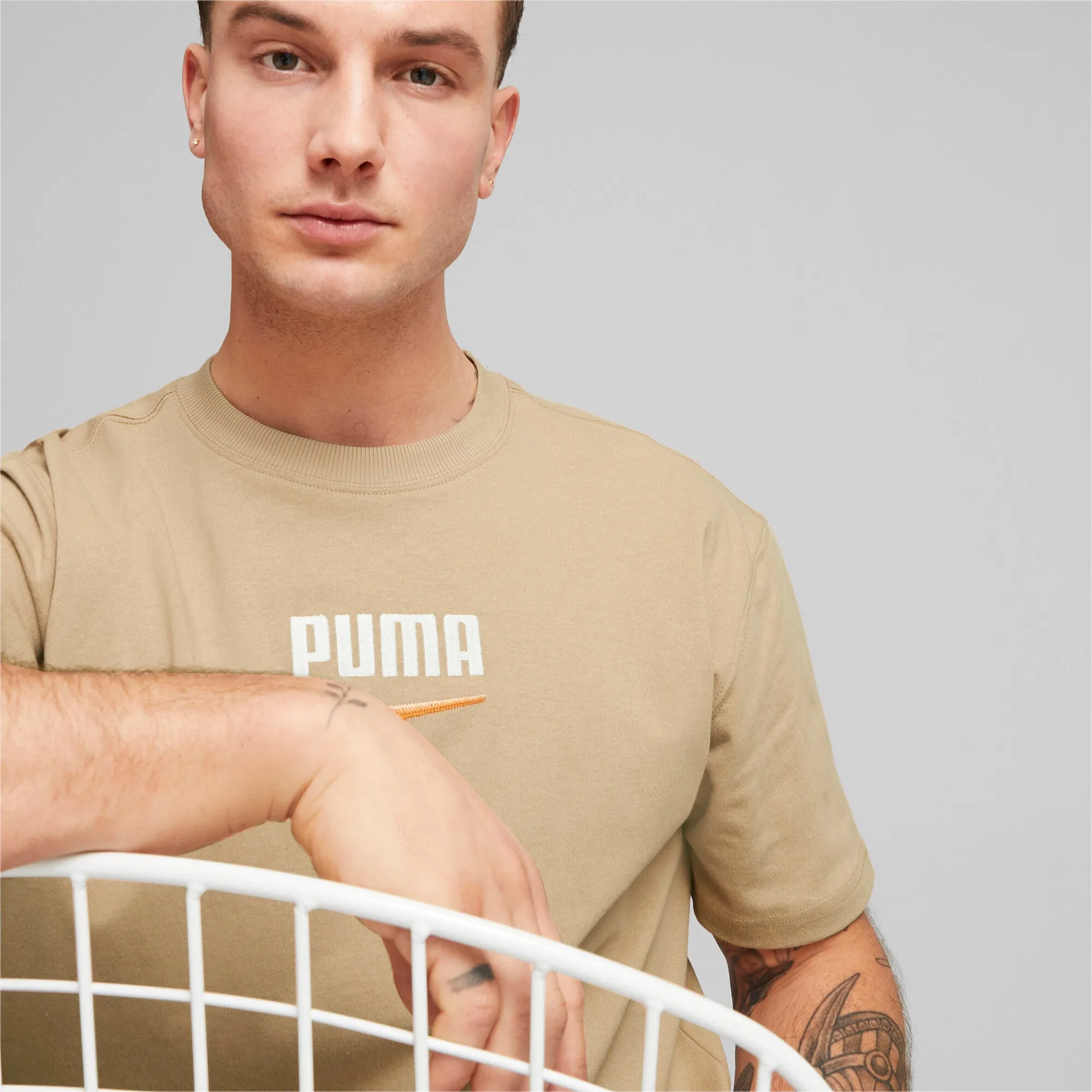 PUMA Downtown Logo Men's Tee