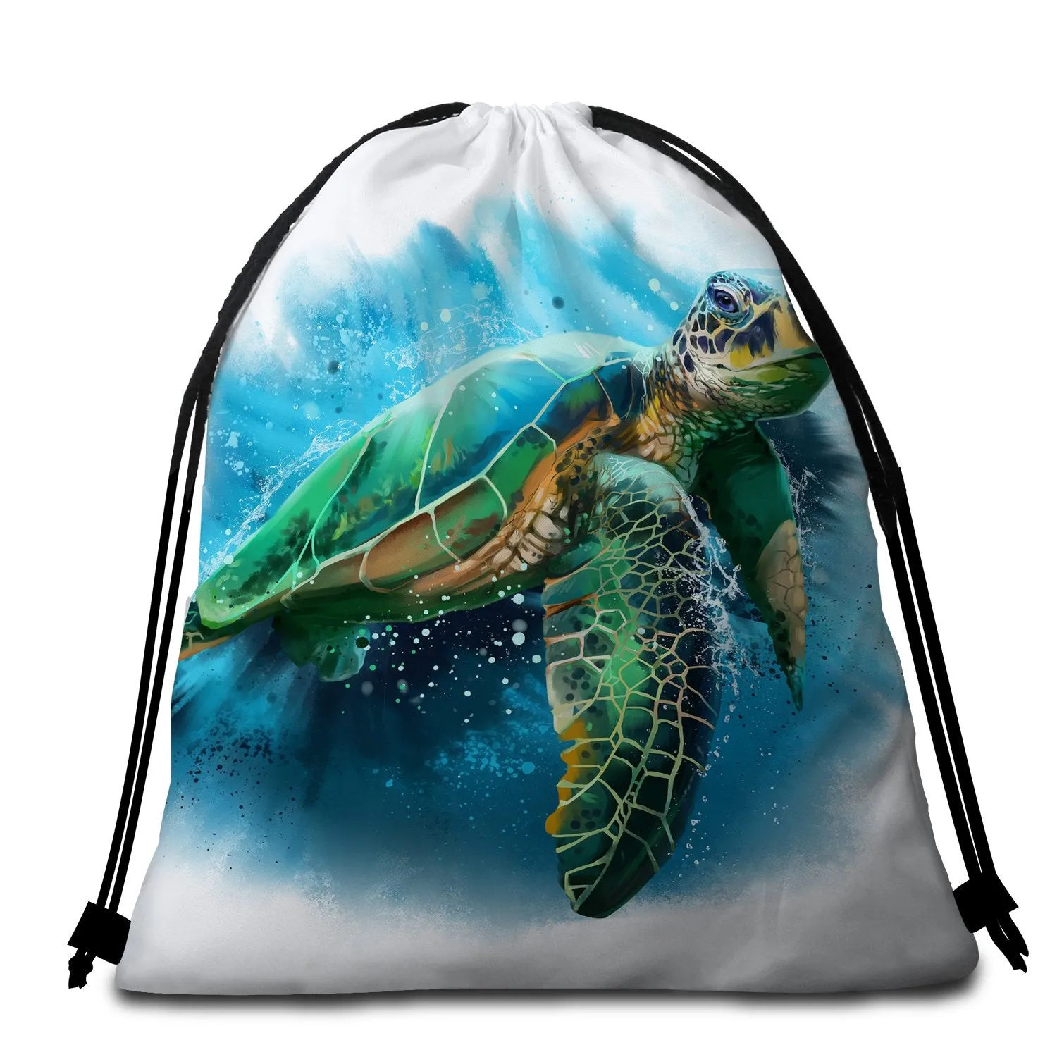 Queen of the Ocean Towel   Backpack