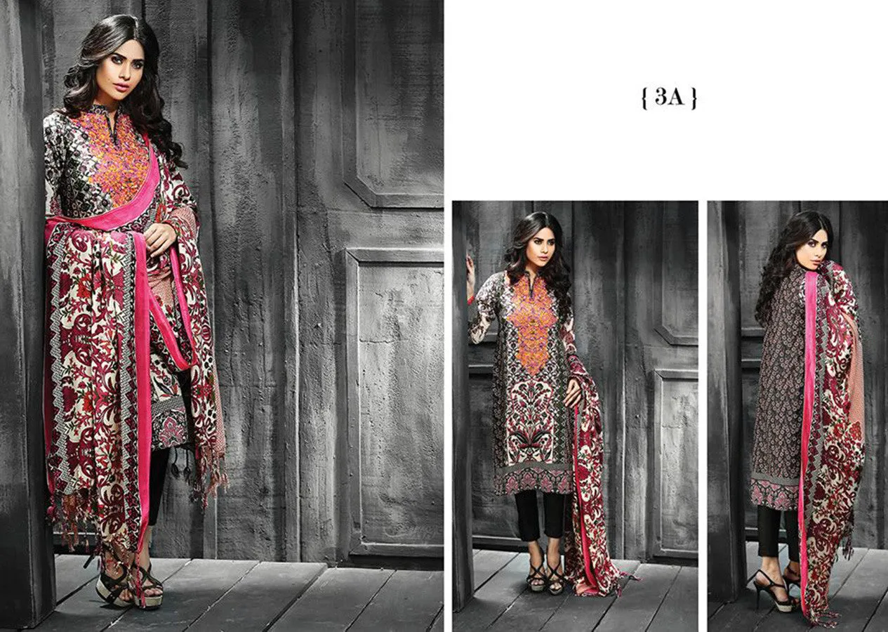 RajBari Silk Karandi Winter Collection 2015 - 3A