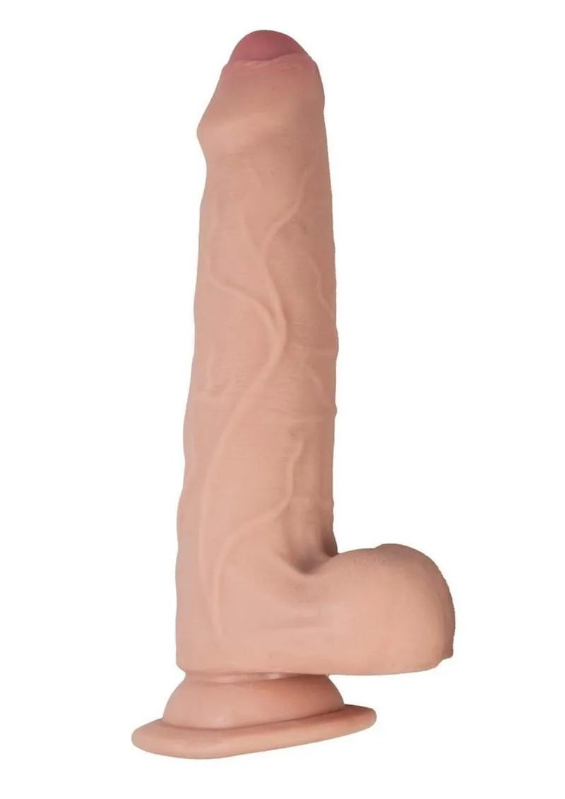 Realcocks Dual Layered Uncut Slider Thin Tip Dildo