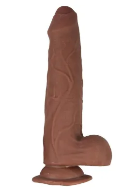 Realcocks Dual Layered Uncut Slider Thin Tip Dildo