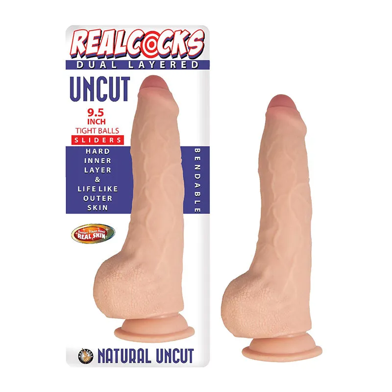 Realcocks Dual Uncut Slid Tight 9.5in W