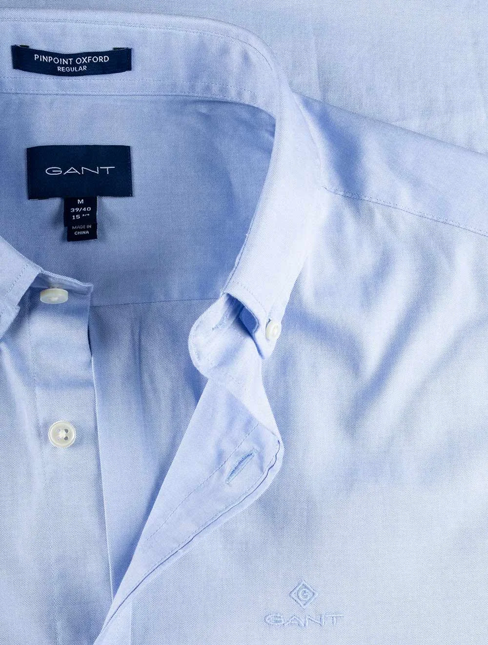 Regular Fit Pinpoint Oxford Shirt Persian Blue