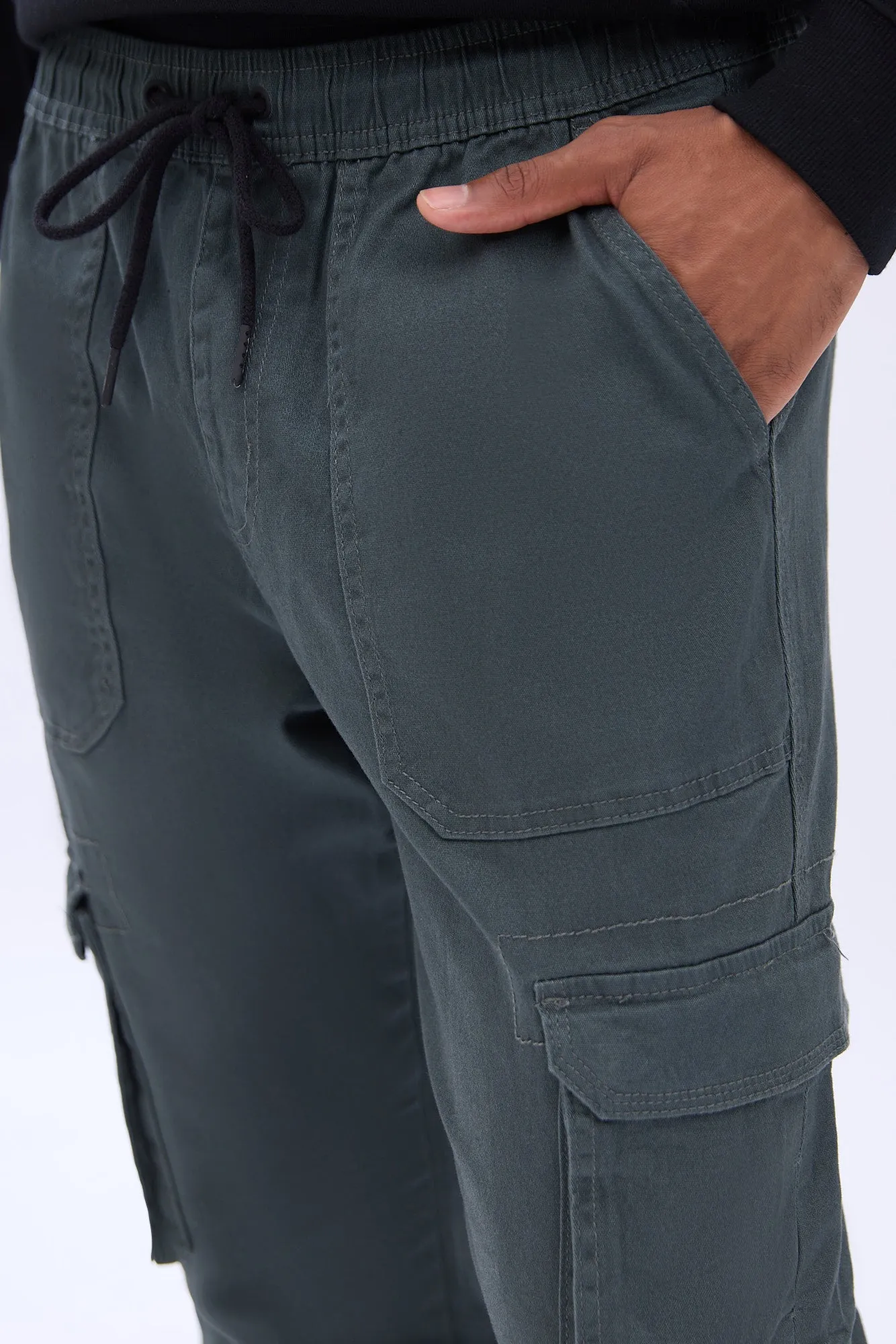 Relaxed Workwear Twill Jogger