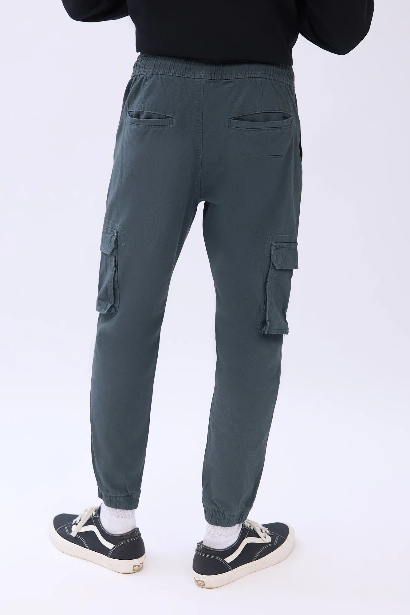 Relaxed Workwear Twill Jogger