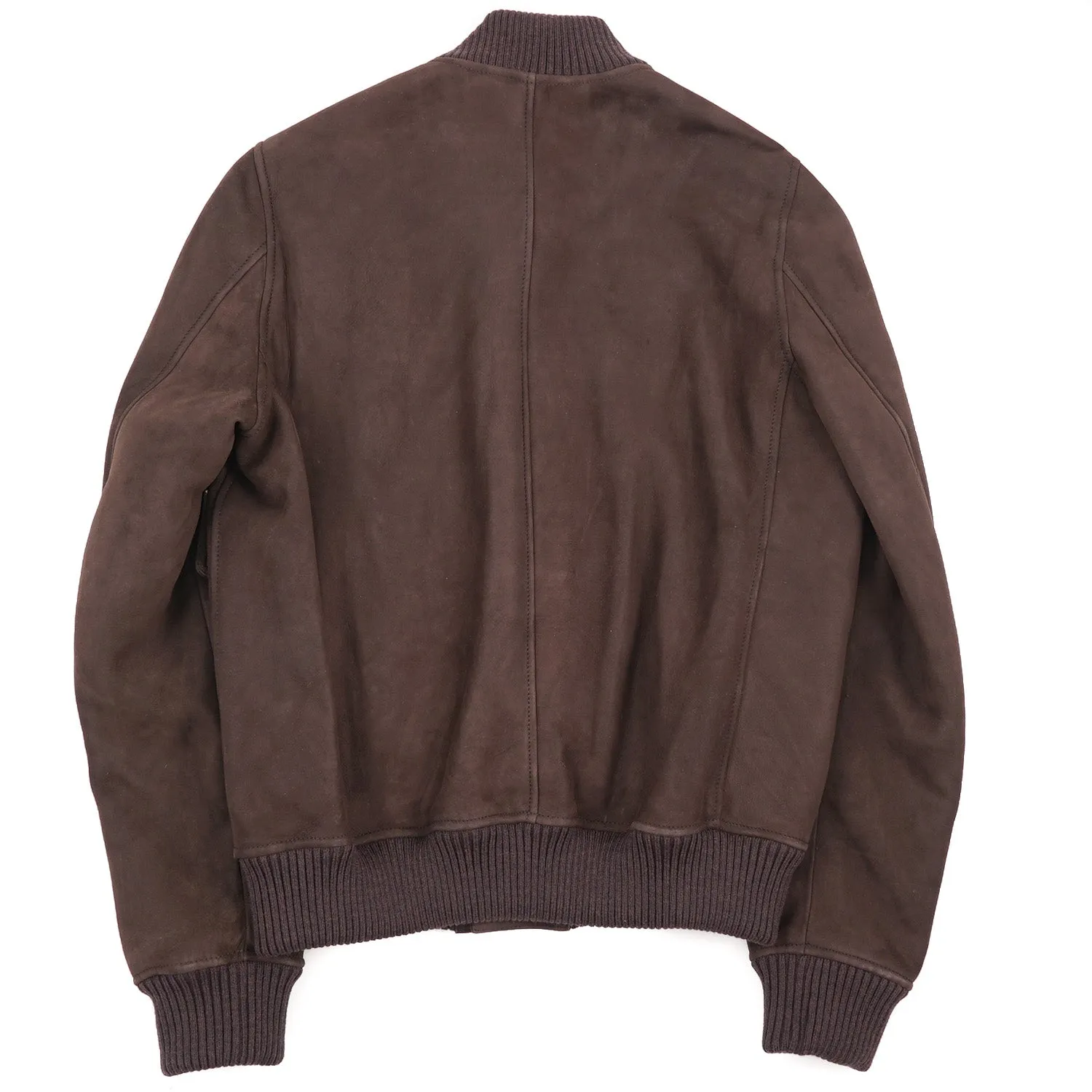 Rifugio Shearling Leather Bomber Jacket