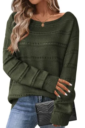 Rock Your Style Sweater Top Olive