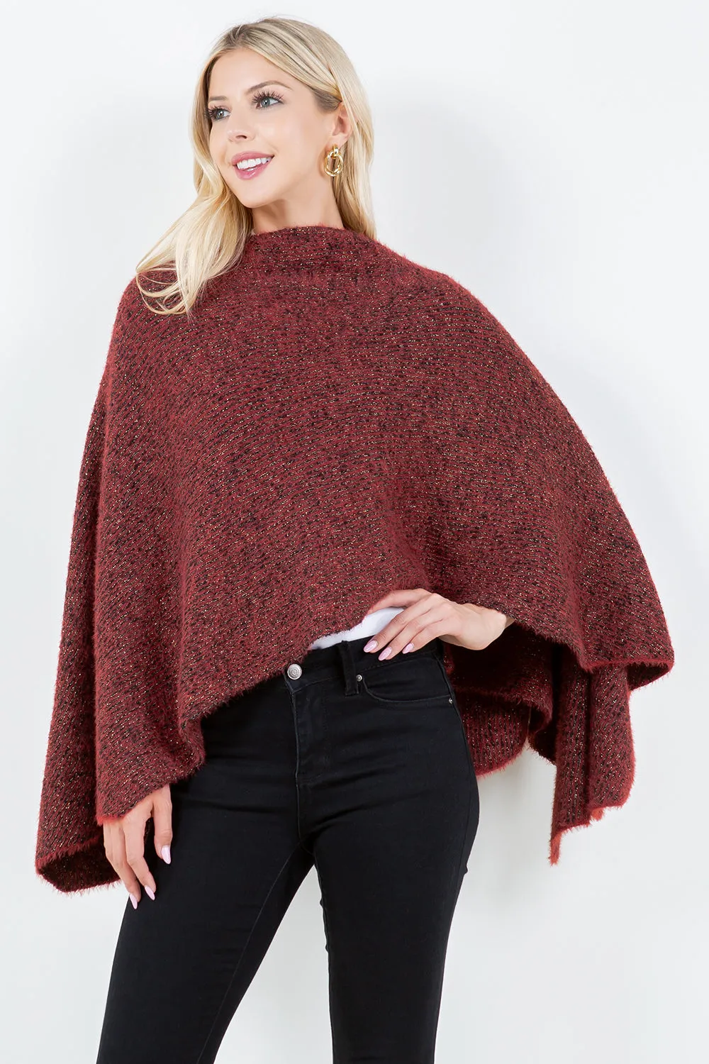 SH-4319 Shawl with Hint of Lurex