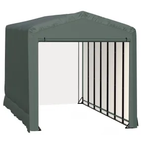 ShelterLogic | ShelterTube Wind and Snow-Load Rated Garage 14x32x16 Green