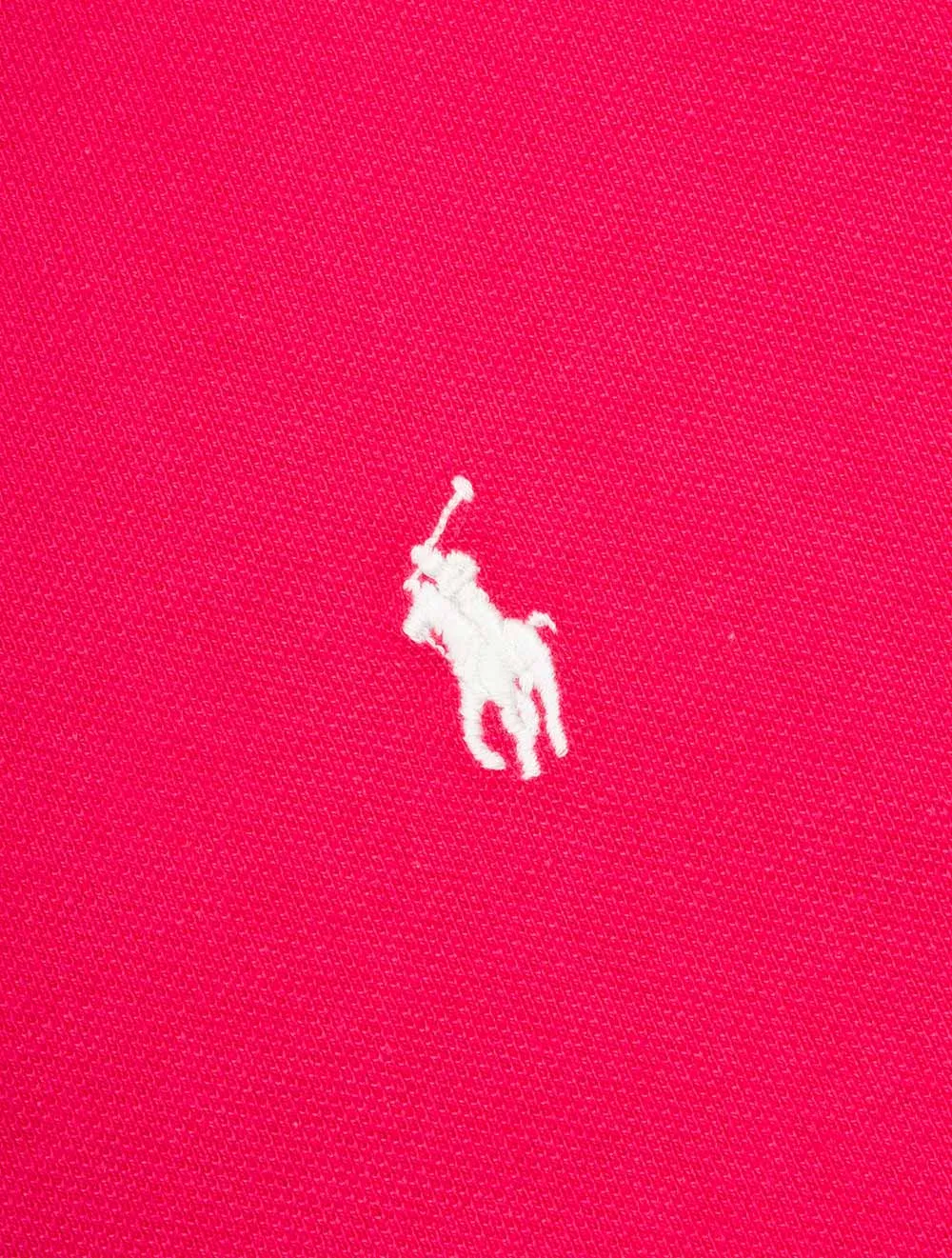 Short Sleeve Polo Hot Pink