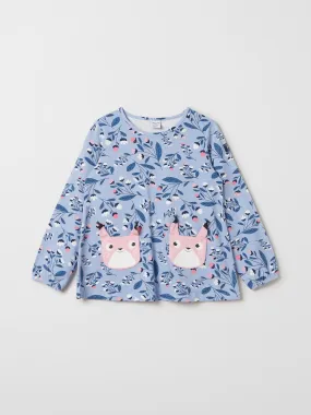 Squirrel Pocket Kids Top