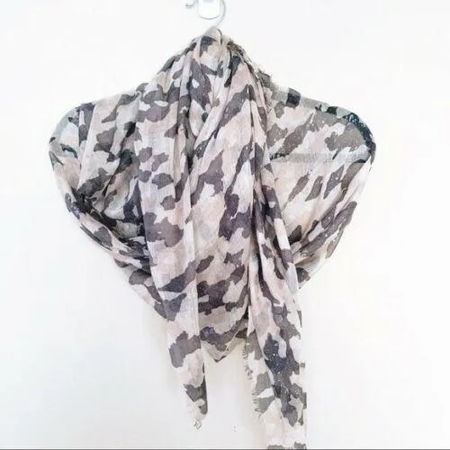 Steve Madden Twinkle Camo Wrap & Scarf *