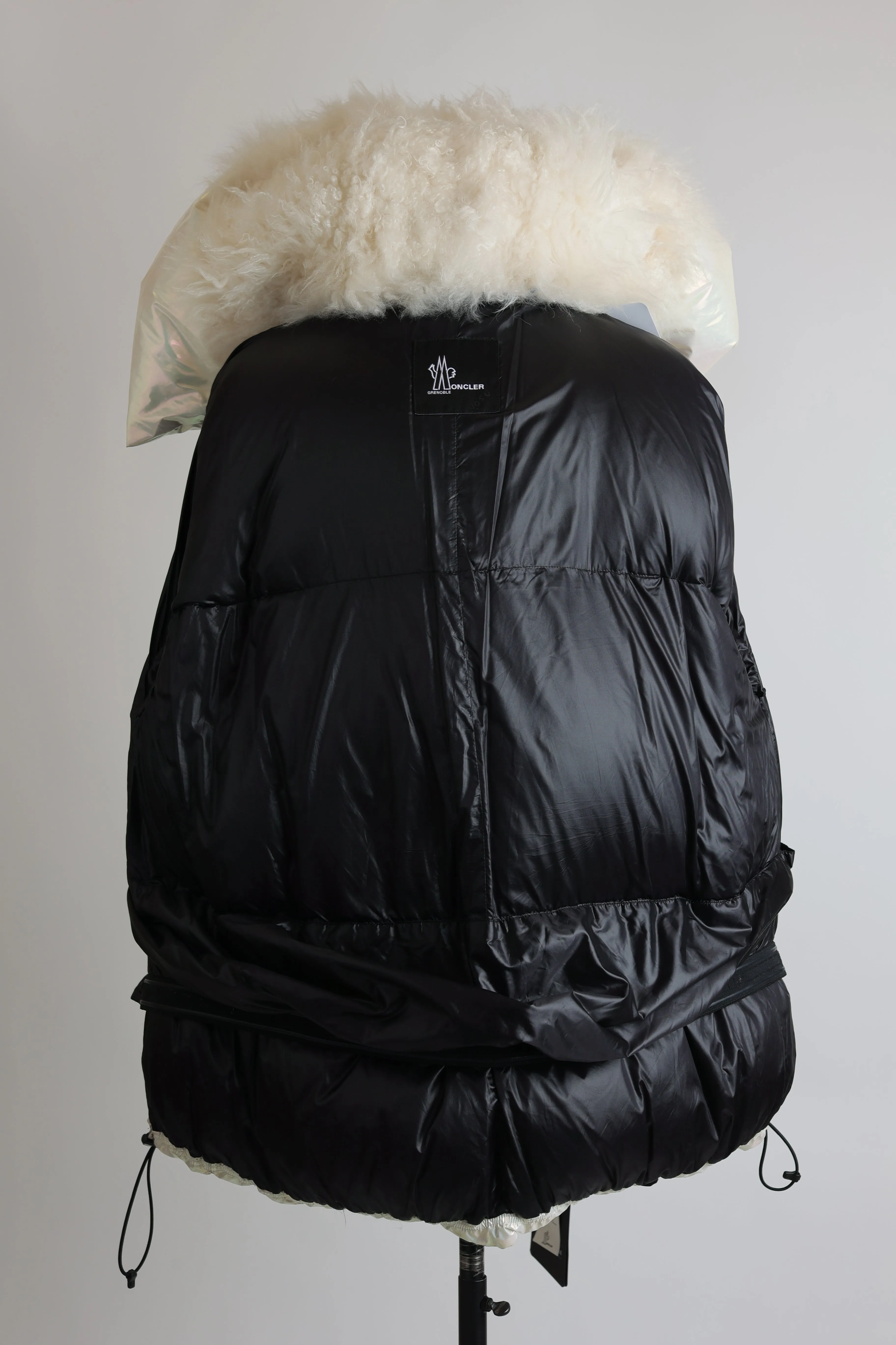 Tillier Iridescent Down Puffer Jacket W/ Fur Trim - Ski Ready