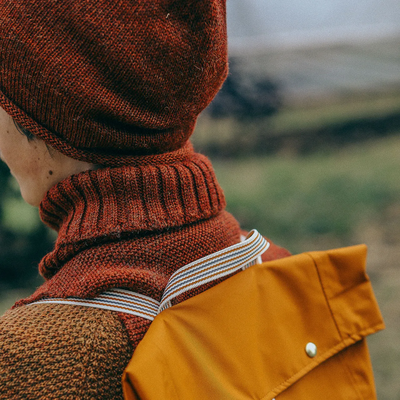 Turtle Neck & Chest Warmer in Baby Alpaca (4y-Adult) *Returning 2025