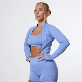 Vanquish Elevate Seamless Sky Blue Zip Front Jacket