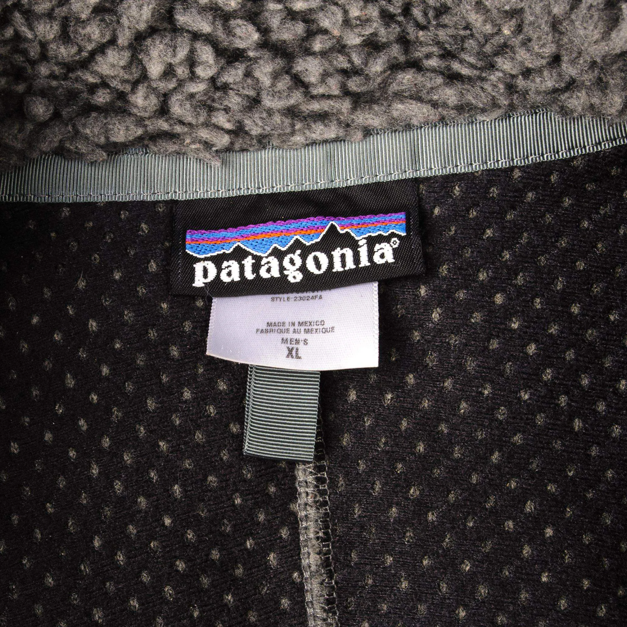 VINTAGE PATAGONIA FLEECE DEEP PILE JACKET SIZE XL