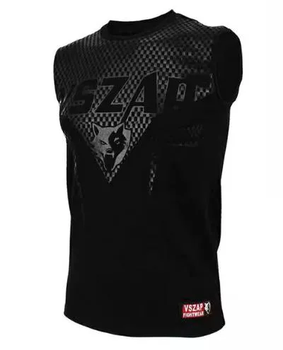 Vszap Sharp VTT004 Muay Thai Boxing Vest Tank Top S-4XL Black