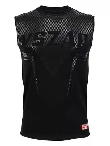 Vszap Sharp VTT004 Muay Thai Boxing Vest Tank Top S-4XL Black