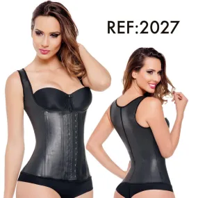 Waist Training Vest Latex Ann Michell Thick Straps 2027D Latex