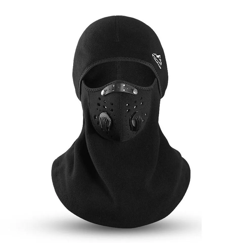 Winter Cycling Mask Thermal Keep Warm Windproof Half Face Sport Mask Balaclava Skiing Running Snownboard Hat Headwear