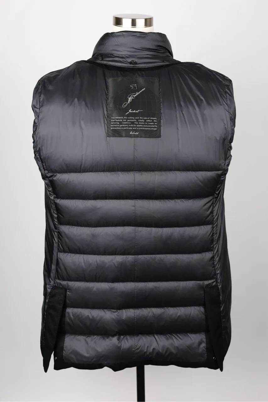 Wool Puffer Jacket With Removable Lining