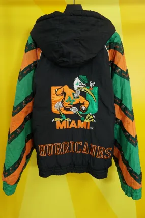 (XXL) Vtg Miami Hurricanes Puffer JAcket